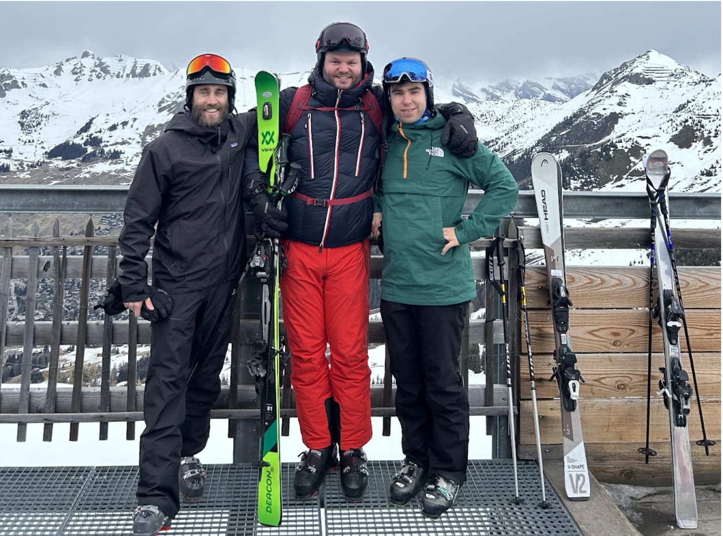 Thomas Paul Mann (Co-Founder & CEO of Raycast), Luca Eisenstecken (Atomico) and Petr Nikolaev (Co-Founder & CTO of Raycast)